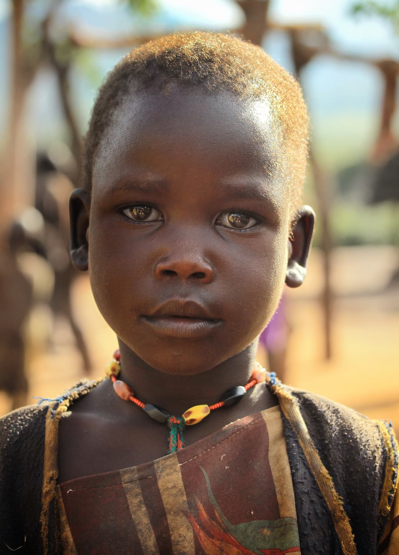 Portrait of a Lurukul boy, northern Uganda